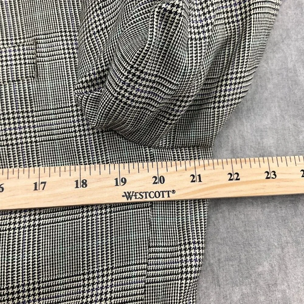Lauren Ralph Lauren Blazer Men 40R‎ Purple Tan Prince Edward Plaid Silk Wool